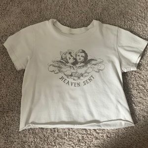brandy melville “heaven sent” top